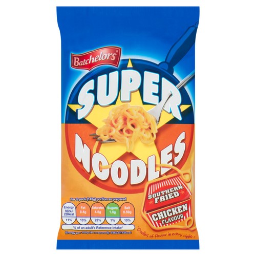 Batchelors Super Noodles Southern Fried Chicken Flavour Instant Noodles