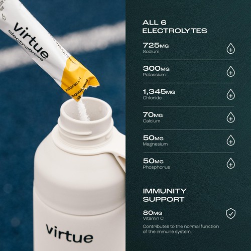 Virtue Electrolytes Hydration - Mango Passionfruit