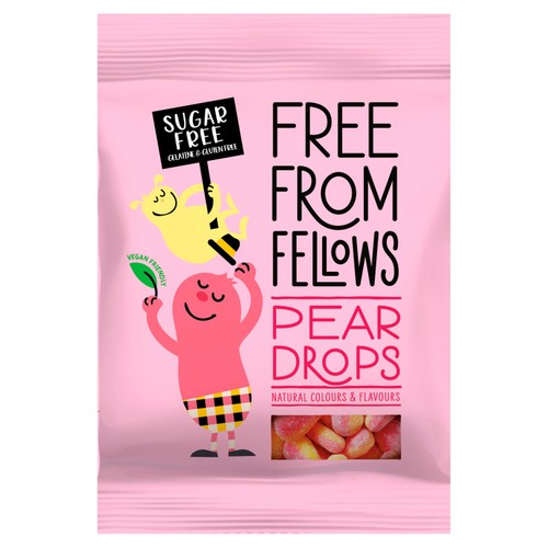 Free From Fellows Vegan Sugar Free Pear Drops