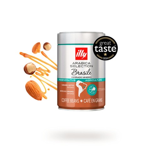 illy Cerrado Mineiro Brazil Coffee Beans - Regenerative Agriculture