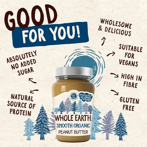 Whole Earth Organic Smooth Peanut Butter