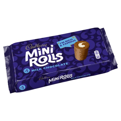 Cadbury Milk Chocolate Mini Rolls Cakes