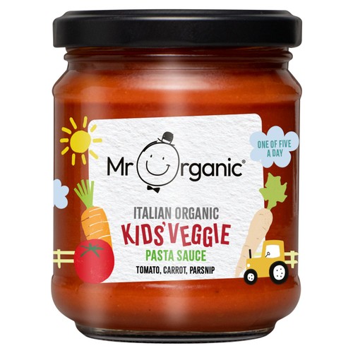 Mr Organic Kids Pasta Sauce Tomato, Carrot & Parsnip 9 months+