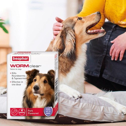 Beaphar WORMclear Tablets for Dogs Up to 40kg