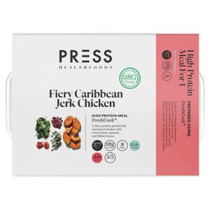 PRESS Healthfoods Fiery Caribbean Jerk Chicken