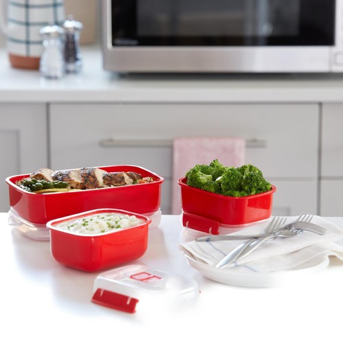 Sistema Microwave Heat & Eat Container Set 3 Pack