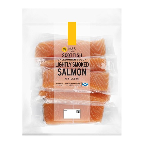 M&S Collection Kiln Smoked Salmon Fillets