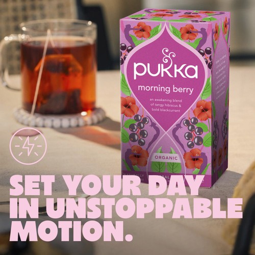 Pukka Teas Organic Morning Berry 20 tea bags
