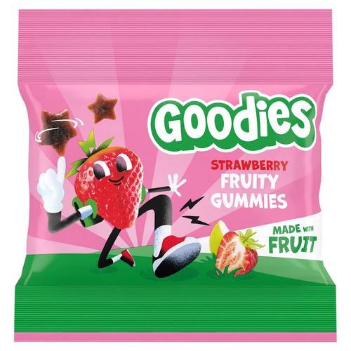 Goodies Strawberry Fruit Gummies Kids Snack