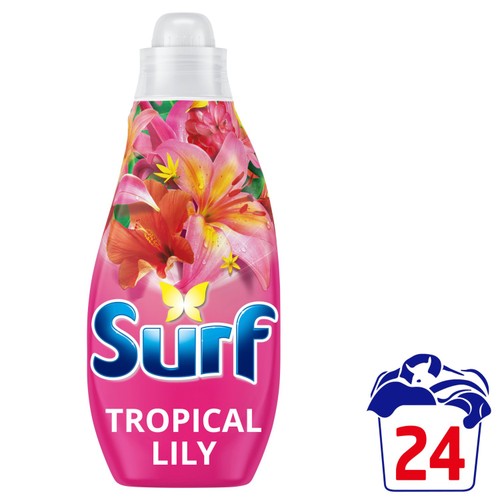 Surf Tropical Lily Liquid Laundry Washing Detergent 24 Washes