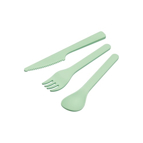 Natural Elements Eco-Friendly Recycled Plastic Cutlery Set
