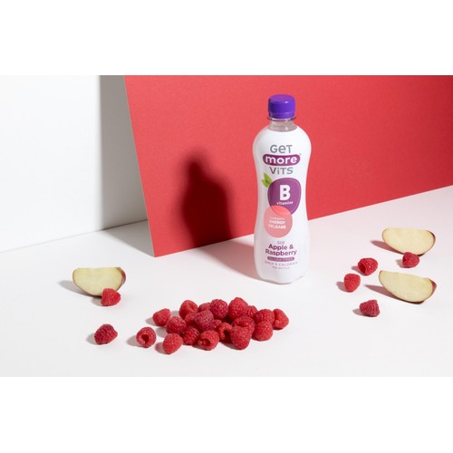 Get More Still B Vitamins Water Apple & Raspberry
