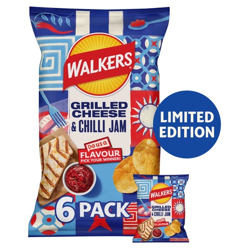 Walkers Grilled Cheese & Chilli Jam