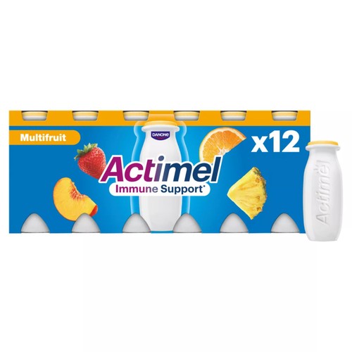 Actimel Multifruit Immune Support Yoghurt Drink Multipack
