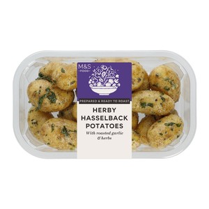 M&S Herby Hasselback Potatoes