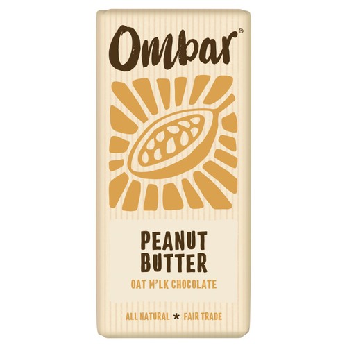 Ombar Peanut Butter Oat M'lk chocolate bar