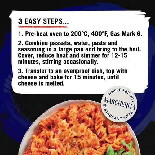 Schwartz x Pizza Express Tomato & Herb Pasta Bake Recipe Mix