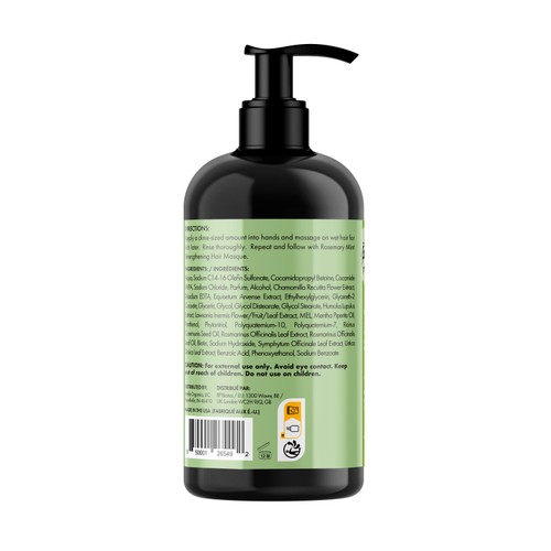 Mielle Rosemary Mint Strengthening Shampoo