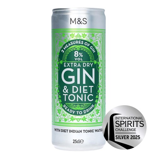 M&S Diet Gin & Tonic