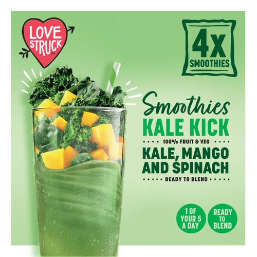 Love Struck Kale Kick Kale, Spinach, Mango
