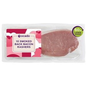 Ocado 10 Smoked Back Bacon Rashers