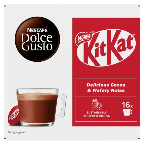 Nescafe Dolce Gusto Kit Kat 16 Coffee Pods