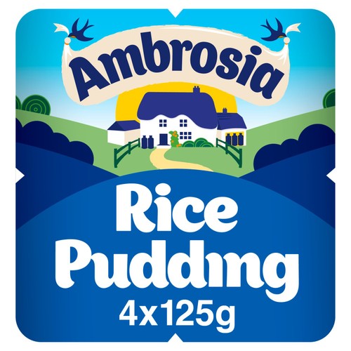 Ambrosia Rice Pudding Dessert Snack Pots