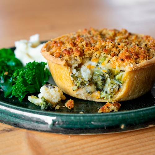 Higgidy Three Cheese Cauliflower & Broccoli Pie