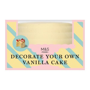 Decorate Your Own Vanilla Cake