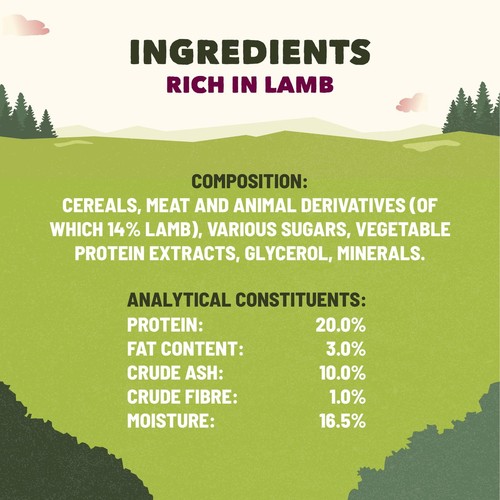 Adventuros Training Treats Rich in Lamb