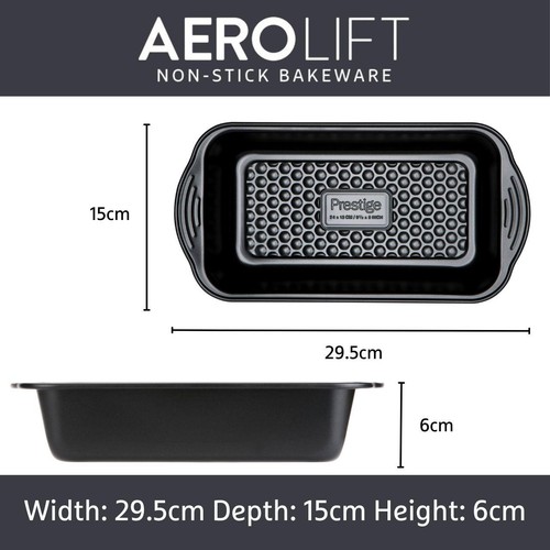 Prestige Aerolift Carbon Steel Loaf Tin 29cm
