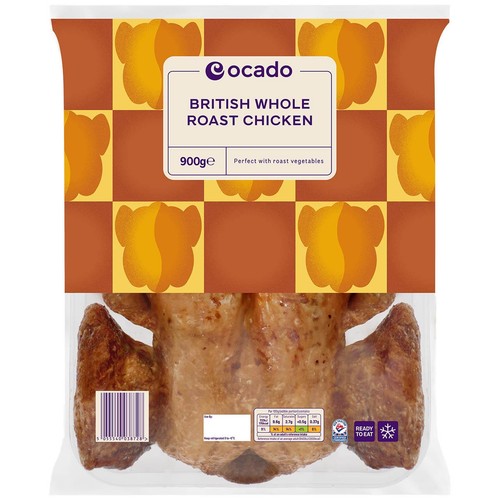 Ocado British Whole Roast Chicken