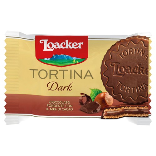 Loacker Tortina Dark Hazelnut Wafer