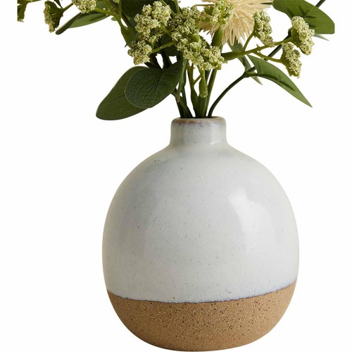 M&S Artificial Dried Arrangement in Ceramic Pot, Green