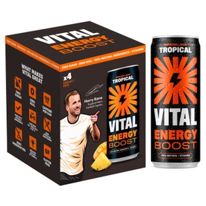 Vital Drinks Natural Energy Sparkling Berries