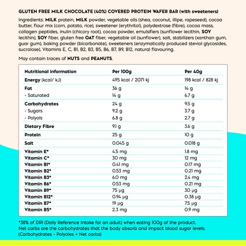 Nick's Protein Wafer Chocolate