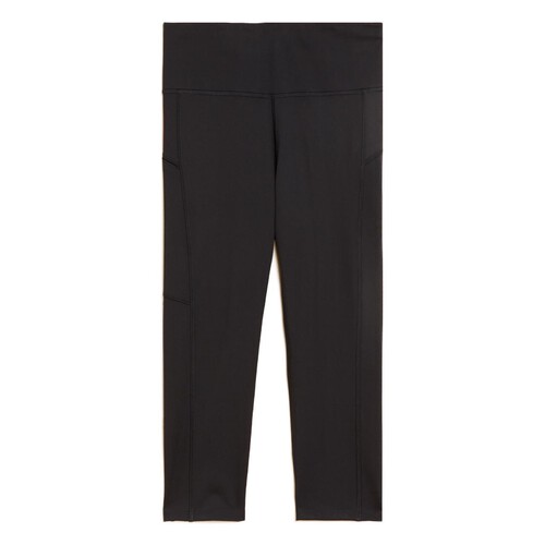 M&S GoodMove Crop Legging, Black Ocado