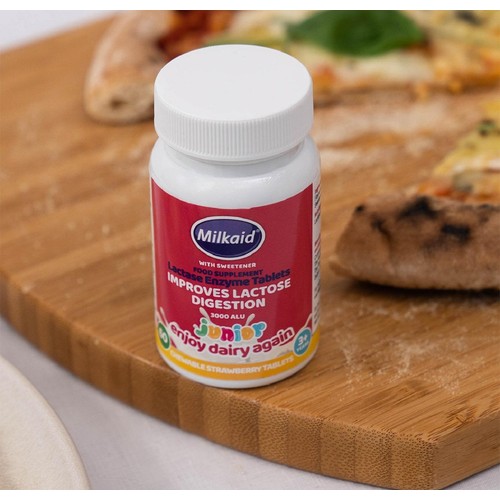 Milkaid Junior Lactase Digestion Tablets