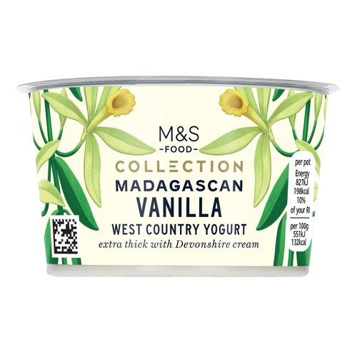 M&S Collection Madagascan Vanilla West Country Yogurt