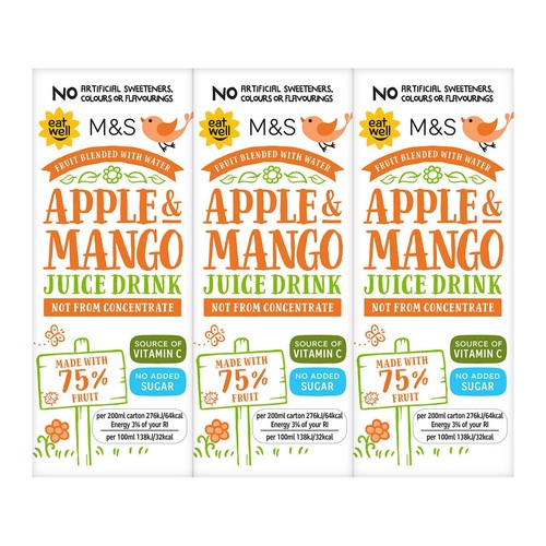 M&S Apple & Mango Juice Drink