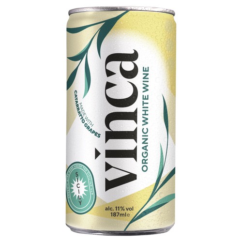 Vinca White Wine Can