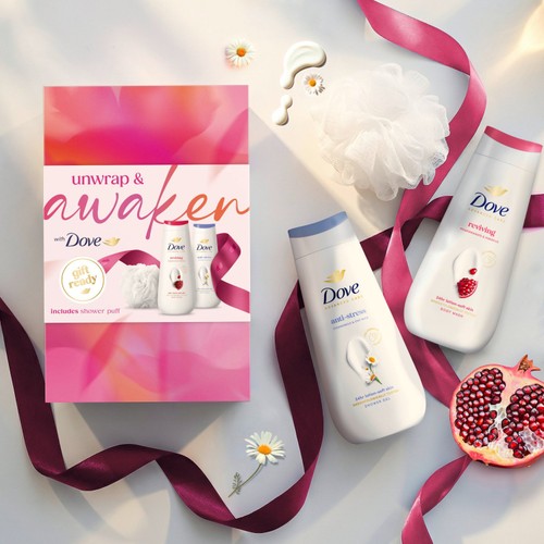 Dove Awaken Bodywash Collection Gift Set