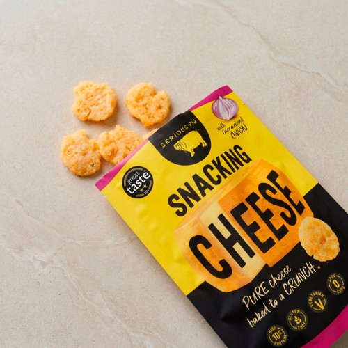 Serious Pig Caramelised Onion Snacking Cheese