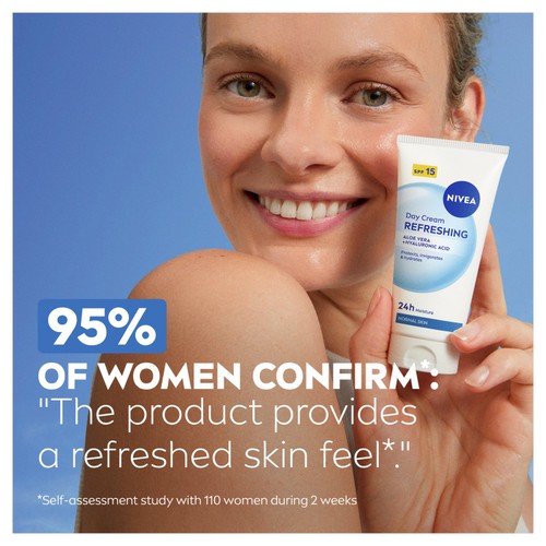 NIVEA Day Cream Face Moisturiser for Normal Skin SPF15