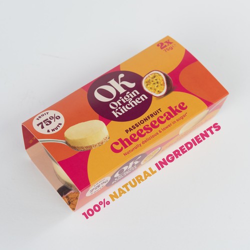 Origin Kitchen Passionfruit Cheesecake