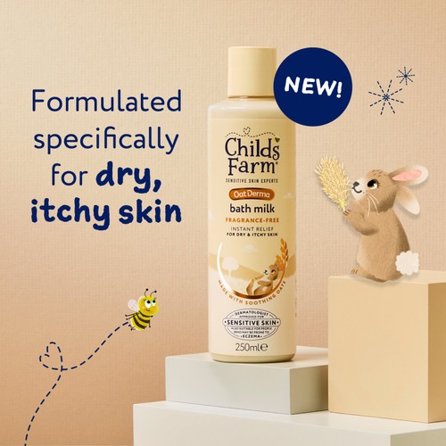 Childs Farm OatDerma Bath Milk Fragrance-Free