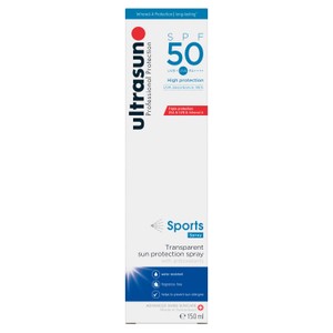 ultrasun spf 30 sports spray sun lotion 150ml