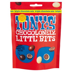 Tony's Chocolonely Littl' Bits Triple Chocolate Mix