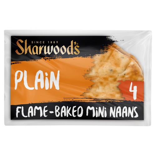 Sharwood's Plain Mini Naan Breads