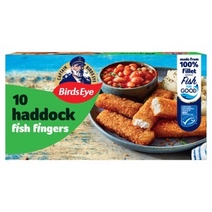 Birds Eye 10 MSC Breaded Haddock Fish Fingers